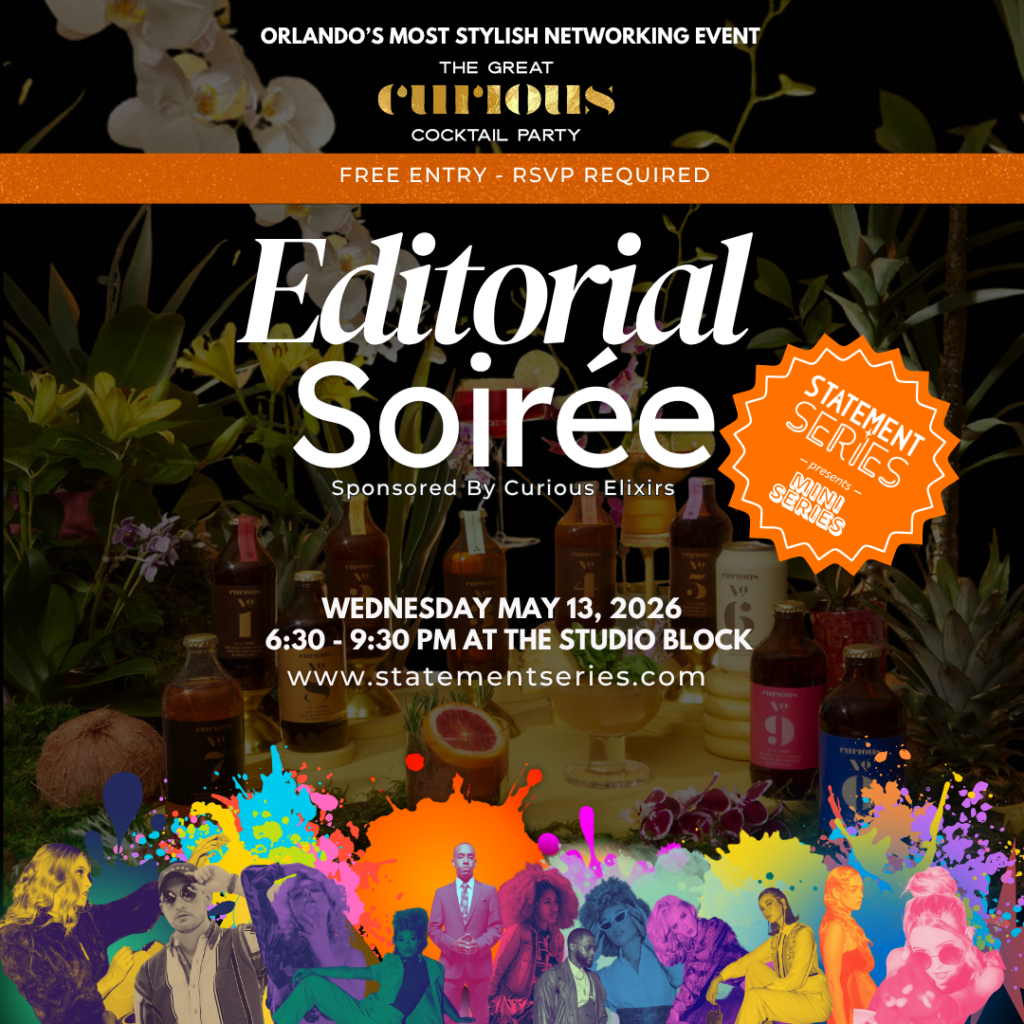 Editorial Soiree fashion cocktail party photoshoot curious elixirs non alcoholic event